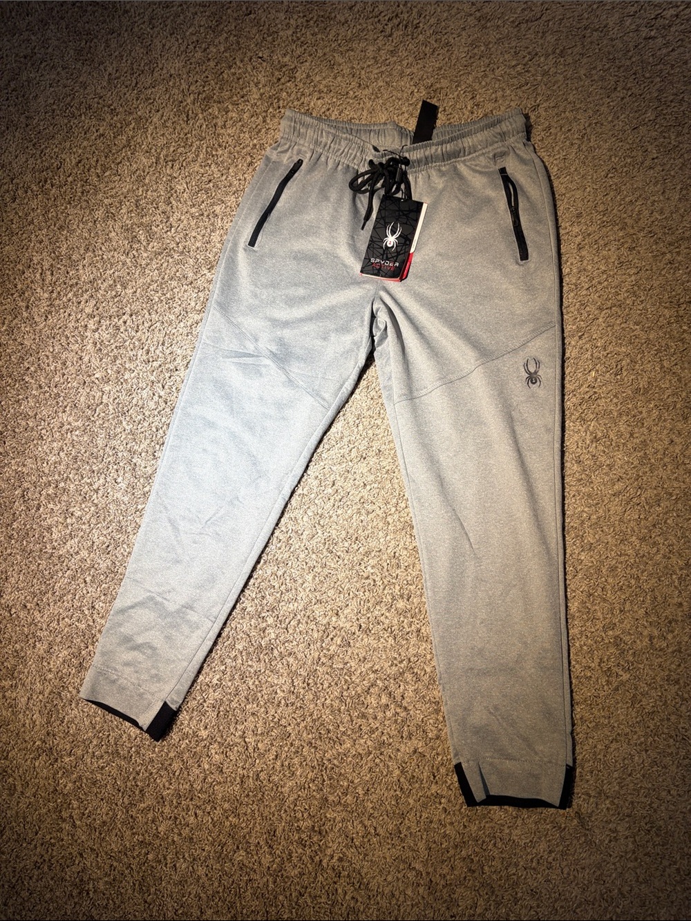 Spyder Men's Light Gray Performance Joggers